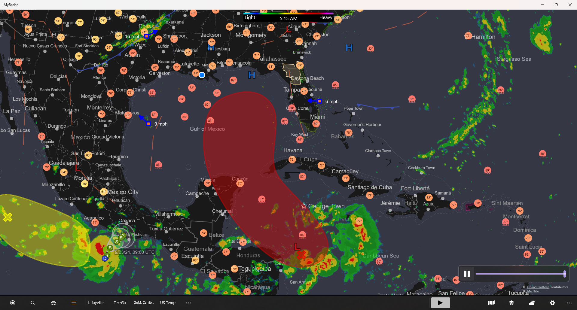 Sept. 23, 2024 – Tropical Storm Potential